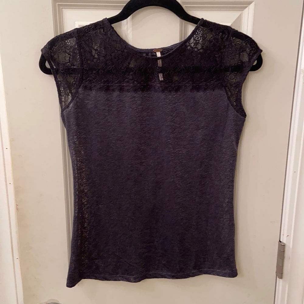 Free People lace top